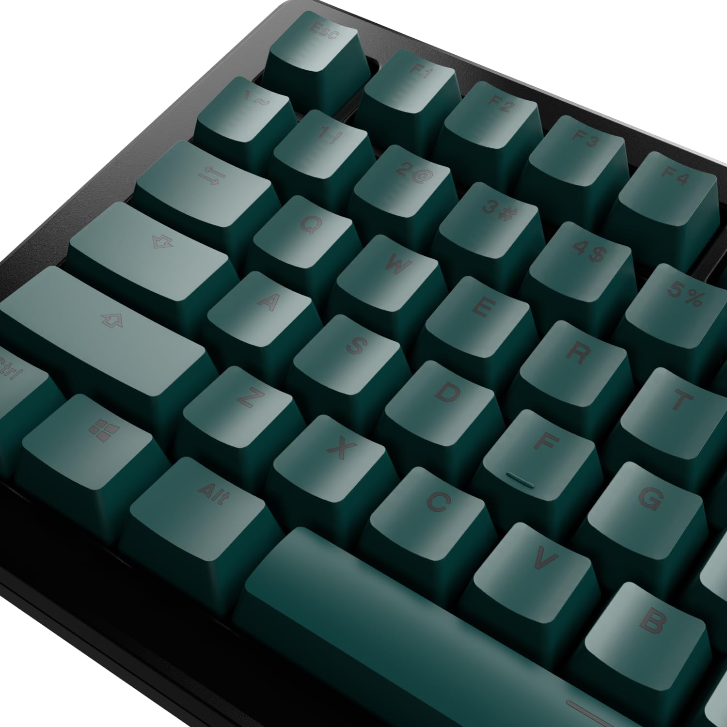 Glorious Gaming - GPBT Basics (PBT Keycaps), Totem Green, No Fade Dye-Sublimated, for Custom Mechanical Keyboards, Fits 100%, 75% 65% 60%, Fits ANSI & ISO, Supports Windows & macOS - English (US) - Image 6