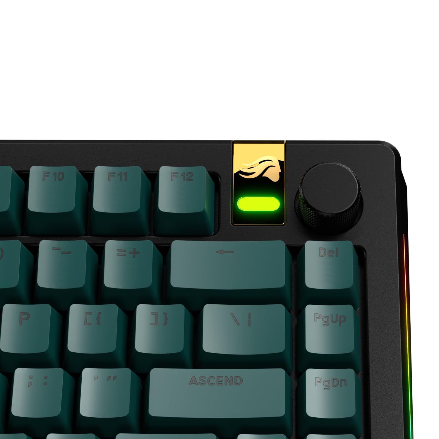 Glorious Gaming - GPBT Basics (PBT Keycaps), Totem Green, No Fade Dye-Sublimated, for Custom Mechanical Keyboards, Fits 100%, 75% 65% 60%, Fits ANSI & ISO, Supports Windows & macOS - English (US) - Image 7