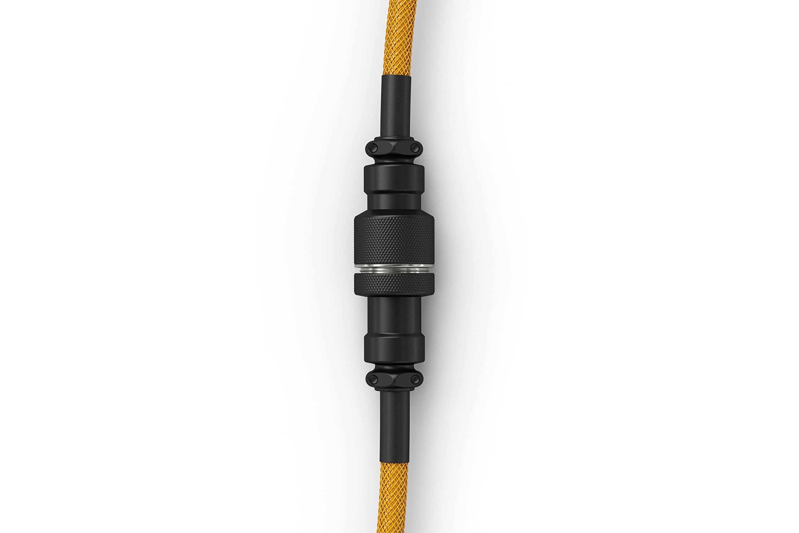 Glorious PC Gaming Race Coiled Keyboard Cables – USB-C Artisan Braided for Mechanical Gaming Keyboards (Glorious Gold), GATA-1698 - Image 3