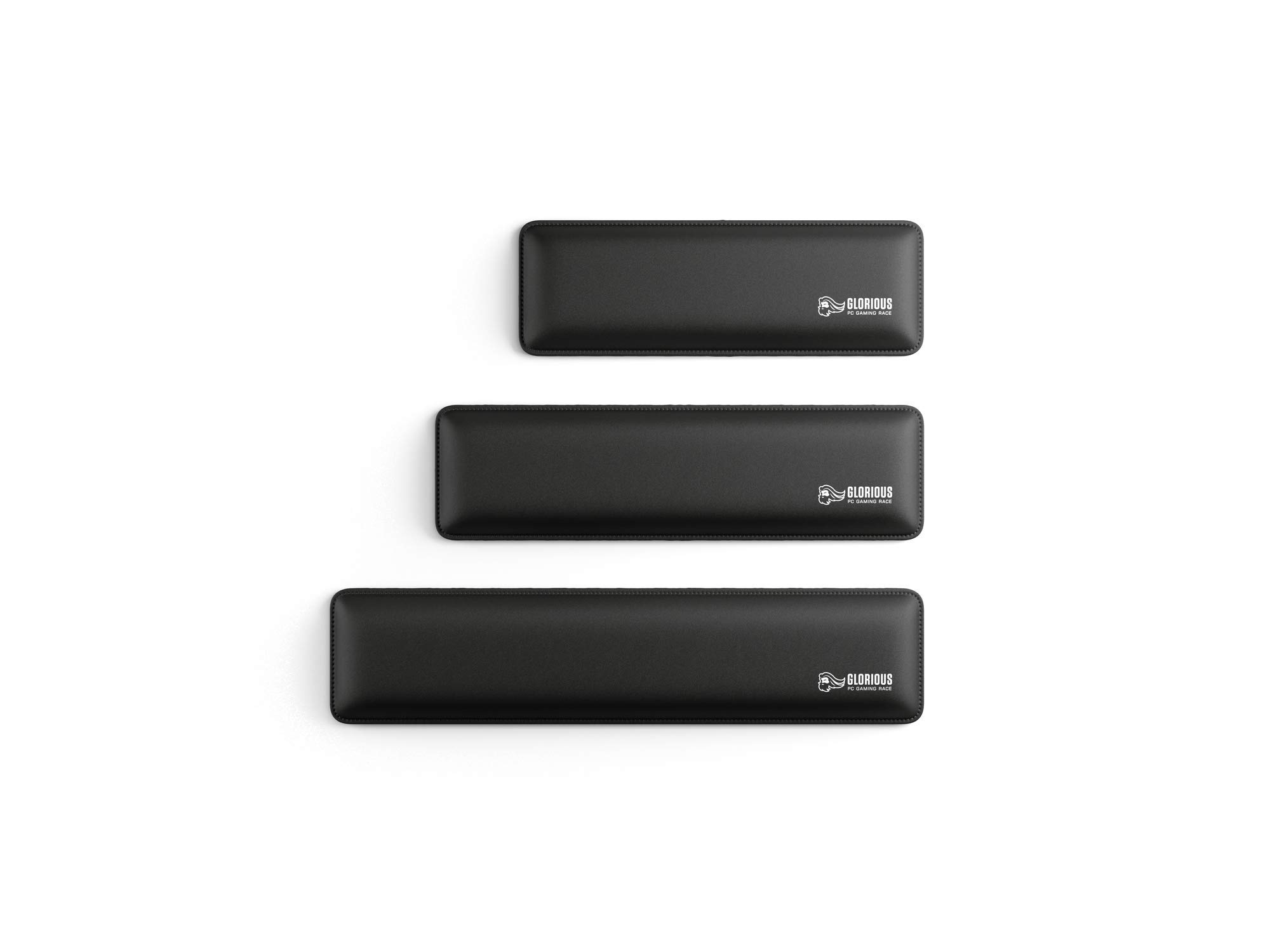 GLORIOUS Wrist Pad/Rest - TENKEYLESS (TKL) Size - Black - Mechanical Keyboards,Stitched Edges,Ergonomic | 14x4 inches/25mm Thick (GWR-87) - Image 7